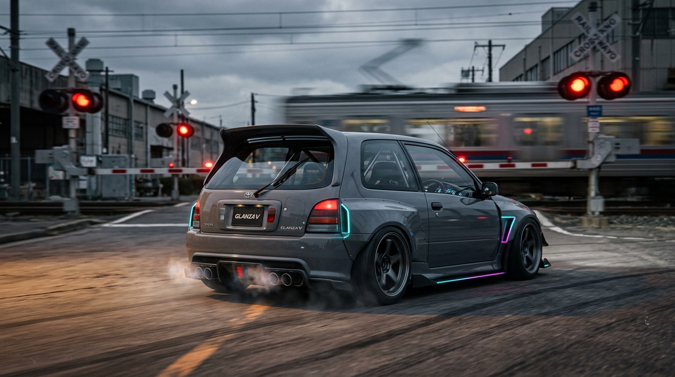 トヨタ スターレット_EP91_1996-1999(EP91/1996-1999) ホイール・タイヤサイズ表｜純正〜インチアップ〜ツライチ アクション