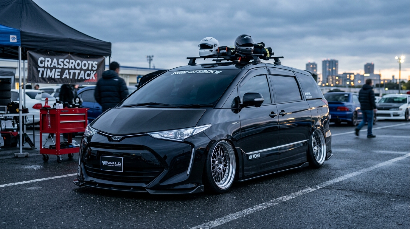 トヨタ エスティマ(3代目/R50) ホイール・タイヤサイズ表｜純正〜インチアップ〜ツライチ カルチャー