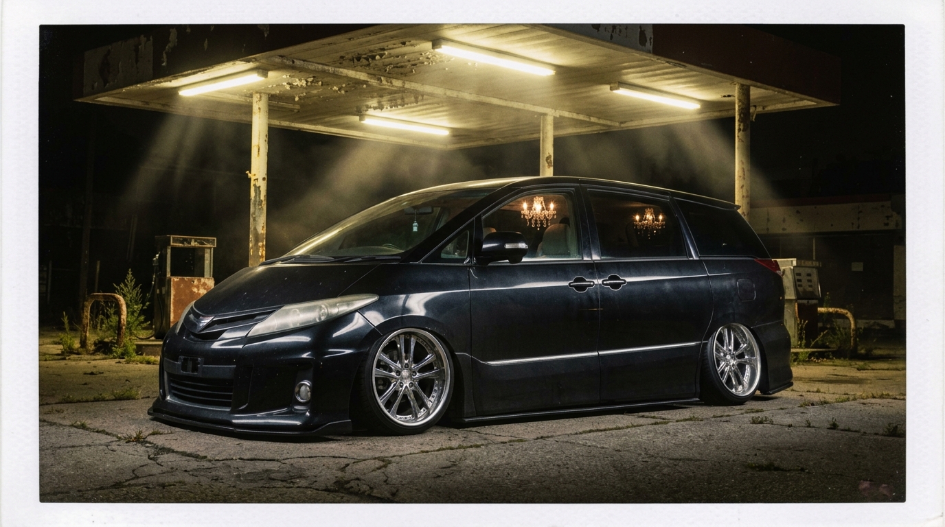 トヨタ エスティマ(3代目/R50) ホイール・タイヤサイズ表｜純正〜インチアップ〜ツライチ スタンス限界