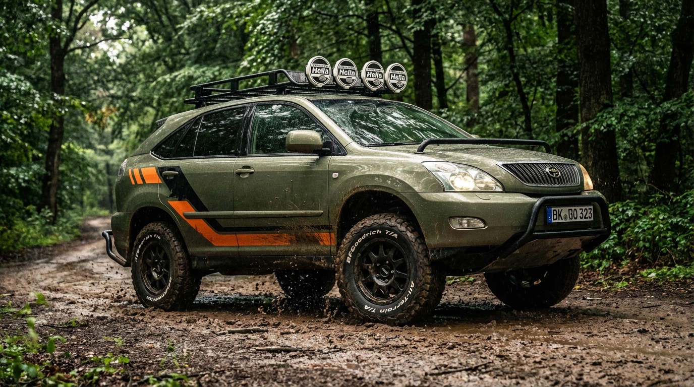 トヨタ ハリアー(2代目/U30) ホイール・タイヤサイズ表｜純正〜インチアップ〜ツライチ スタンス限界