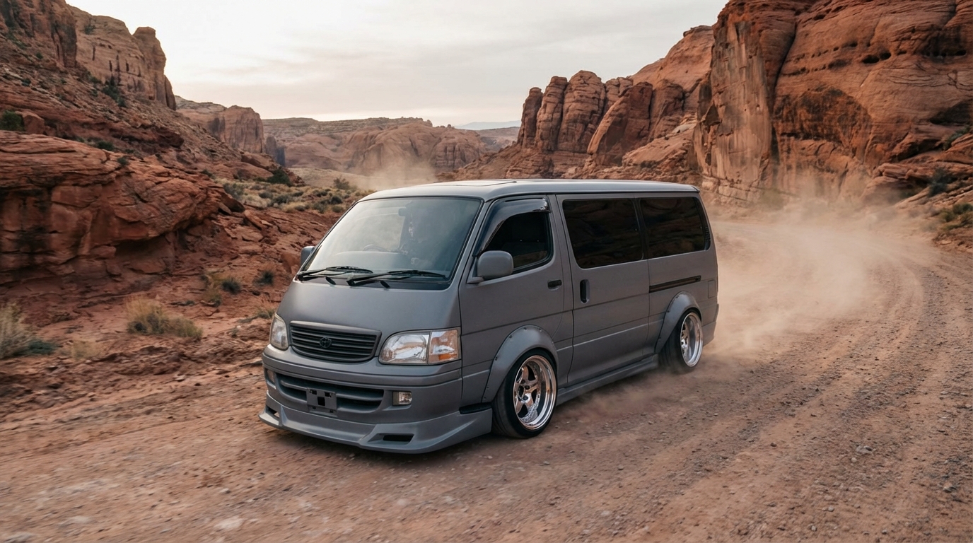 トヨタ ハイエース(200系 (2004-)) ホイール・タイヤサイズ表｜純正〜インチアップ〜ツライチ アクション