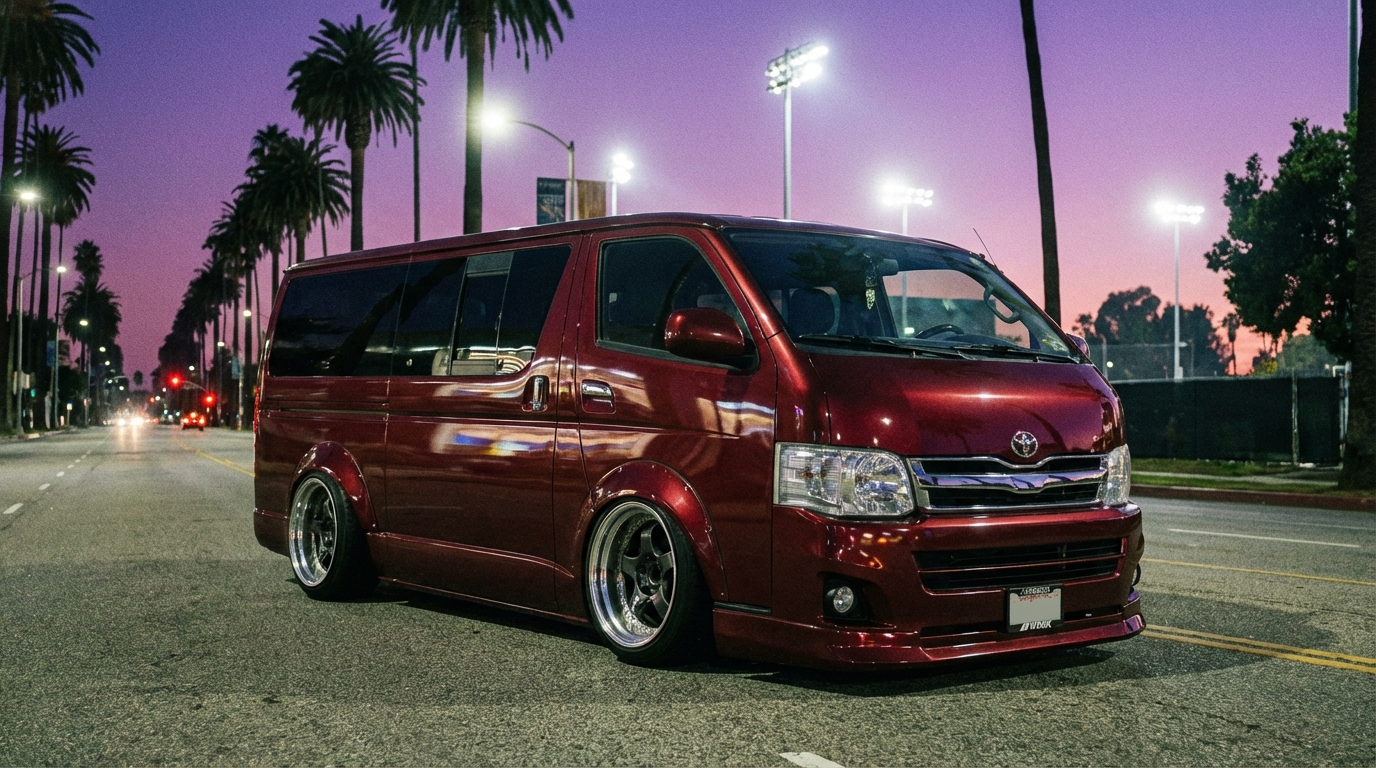 トヨタ ハイエース(200系 (2004-)) ホイール・タイヤサイズ表｜純正〜インチアップ〜ツライチ シネマティック