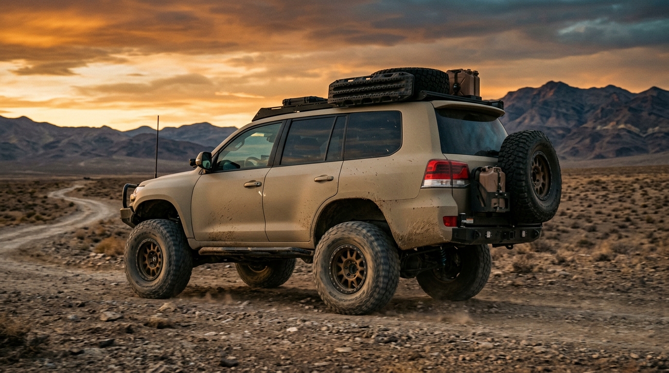 トヨタ ランクル(200系 (2007-2021)) ホイール・タイヤサイズ表｜純正〜インチアップ〜ツライチ スタンス限界