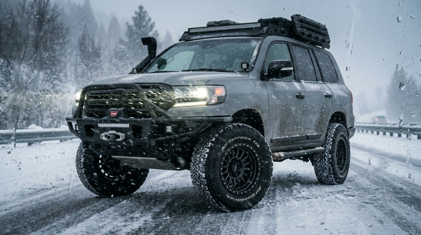 トヨタ ランクル(200系 (2007-2021)) ホイール・タイヤサイズ表｜純正〜インチアップ〜ツライチ シネマティック