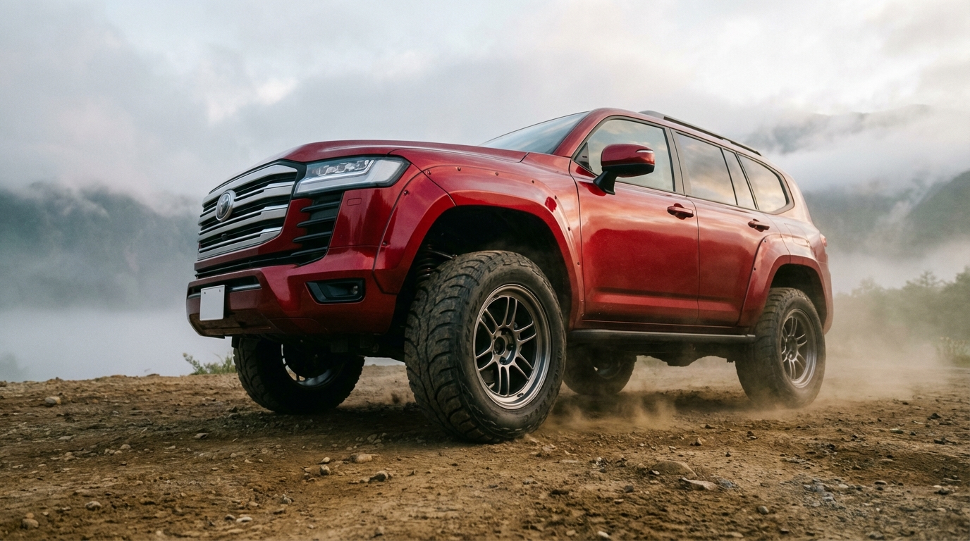 トヨタ ランドクルーザー300(VJA300) ホイール・タイヤサイズ表｜純正〜インチアップ〜ツライチ スタンス限界