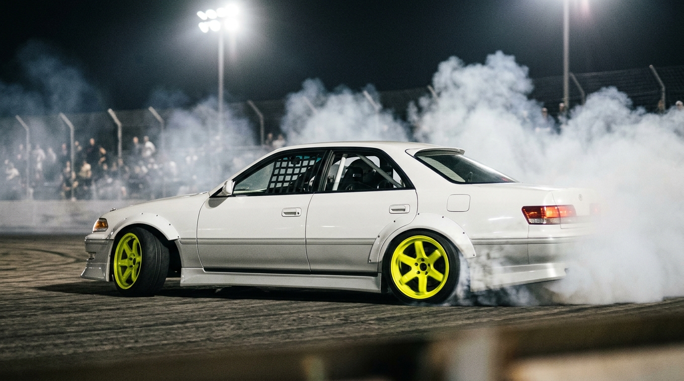 トヨタ マークII(8代目/X100) ホイール・タイヤサイズ表｜純正〜インチアップ〜ツライチ スタンス限界