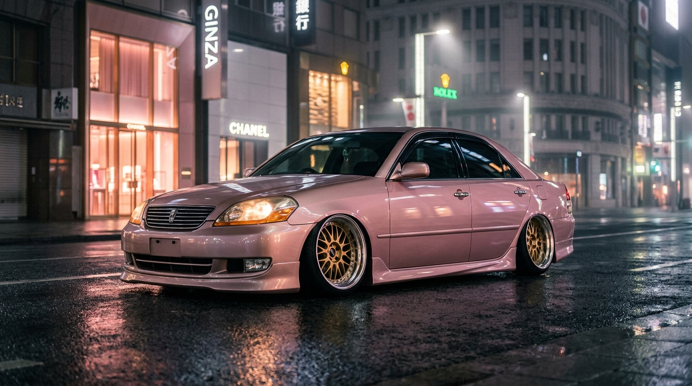 トヨタ マークX_2代目_130系_2009-2019(2009-2019) ホイール・タイヤサイズ表｜純正〜インチアップ〜ツライチ カルチャー