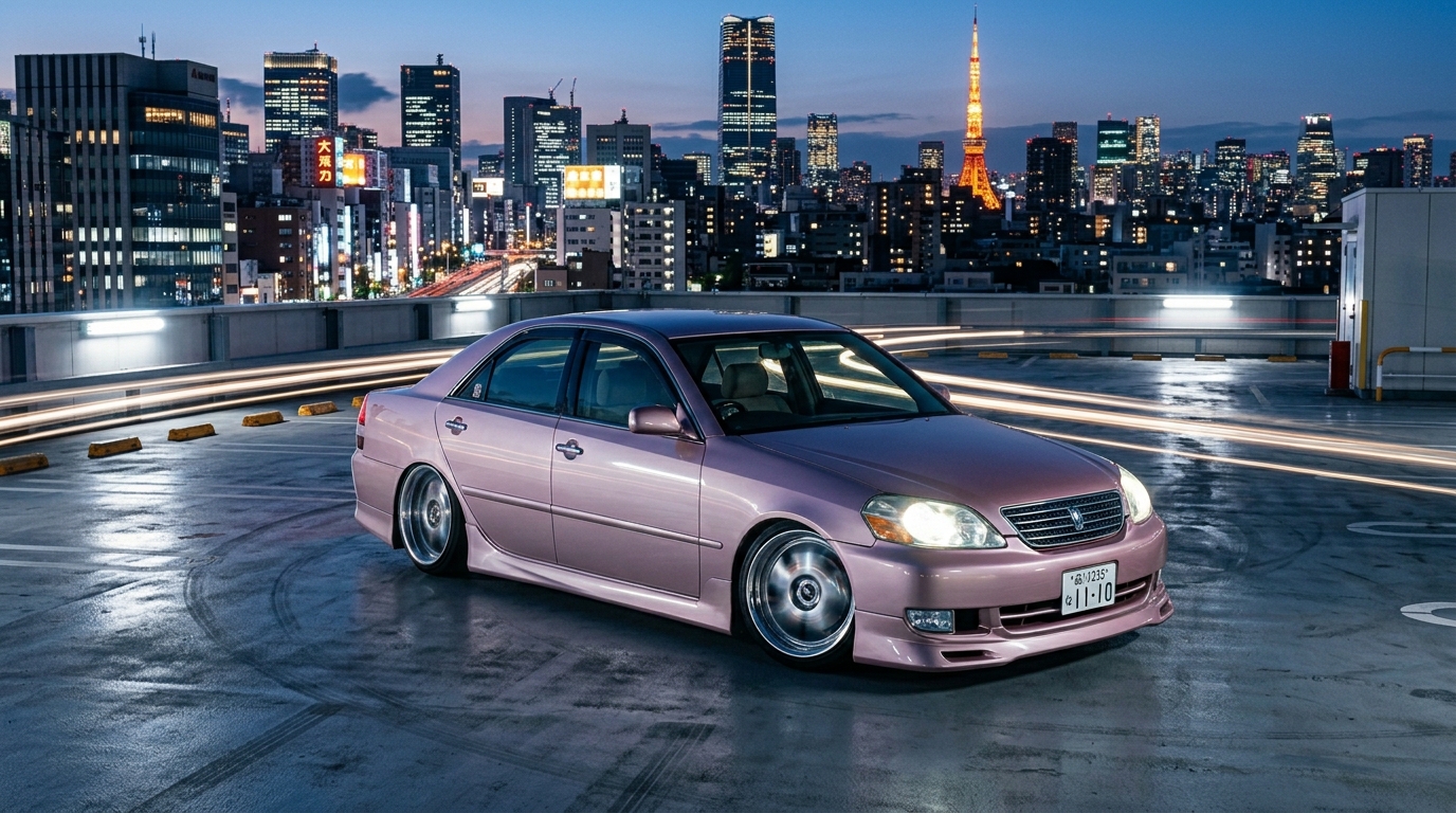 トヨタ マークX_2代目_130系_2009-2019(2009-2019) ホイール・タイヤサイズ表｜純正〜インチアップ〜ツライチ シネマティック