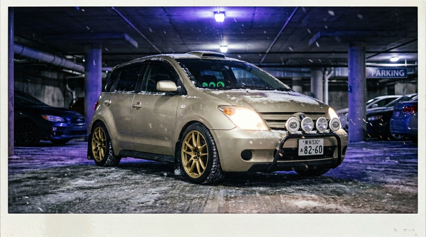 トヨタ イスト(NCP60) ホイール・タイヤサイズ表｜純正〜インチアップ〜ツライチ カルチャー