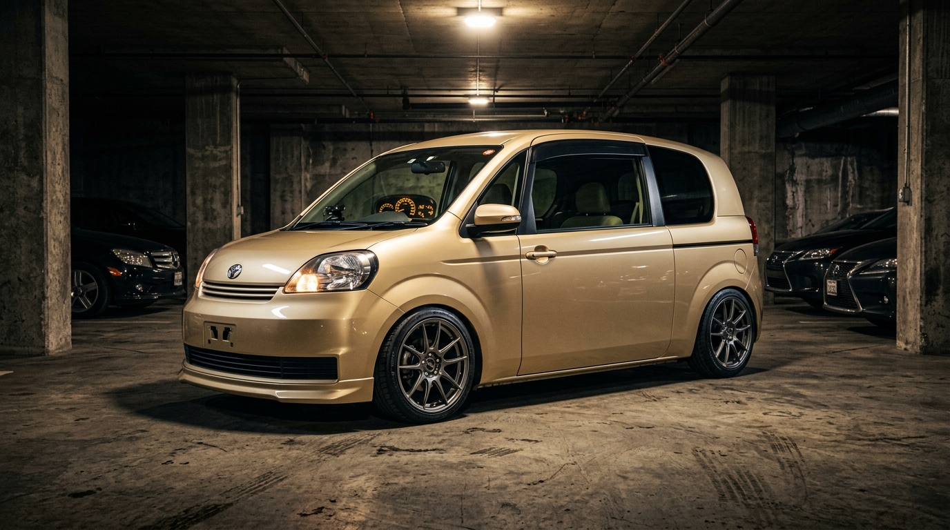 トヨタ ポルテ(NNP10) ホイール・タイヤサイズ表｜純正〜インチアップ〜ツライチ シネマティック