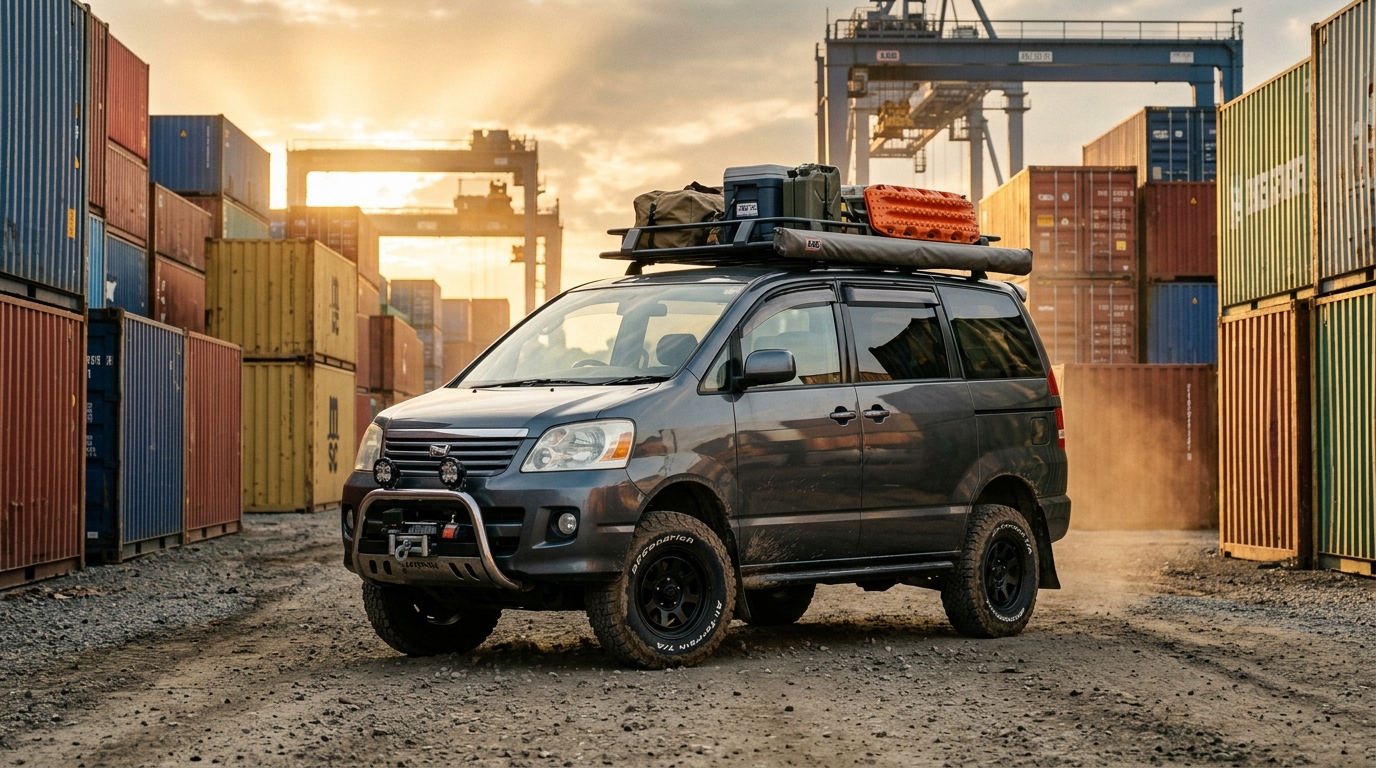 トヨタ ノア_初代_R60_2001-2007(R60/2001-2007) ホイール・タイヤサイズ表｜純正〜インチアップ〜ツライチ スタンス限界