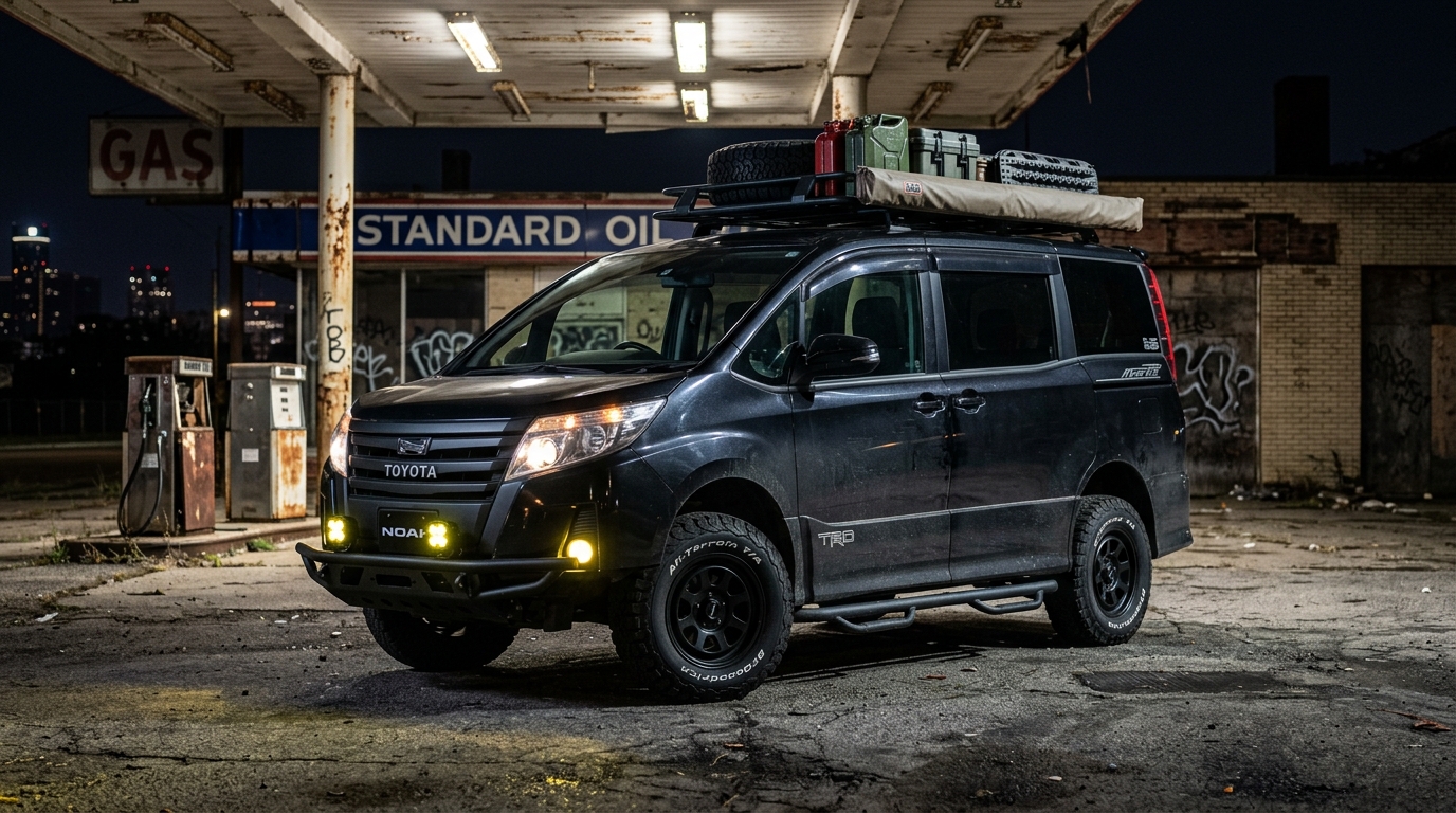 トヨタ ノア(3代目/R80) ホイール・タイヤサイズ表｜純正〜インチアップ〜ツライチ アクション