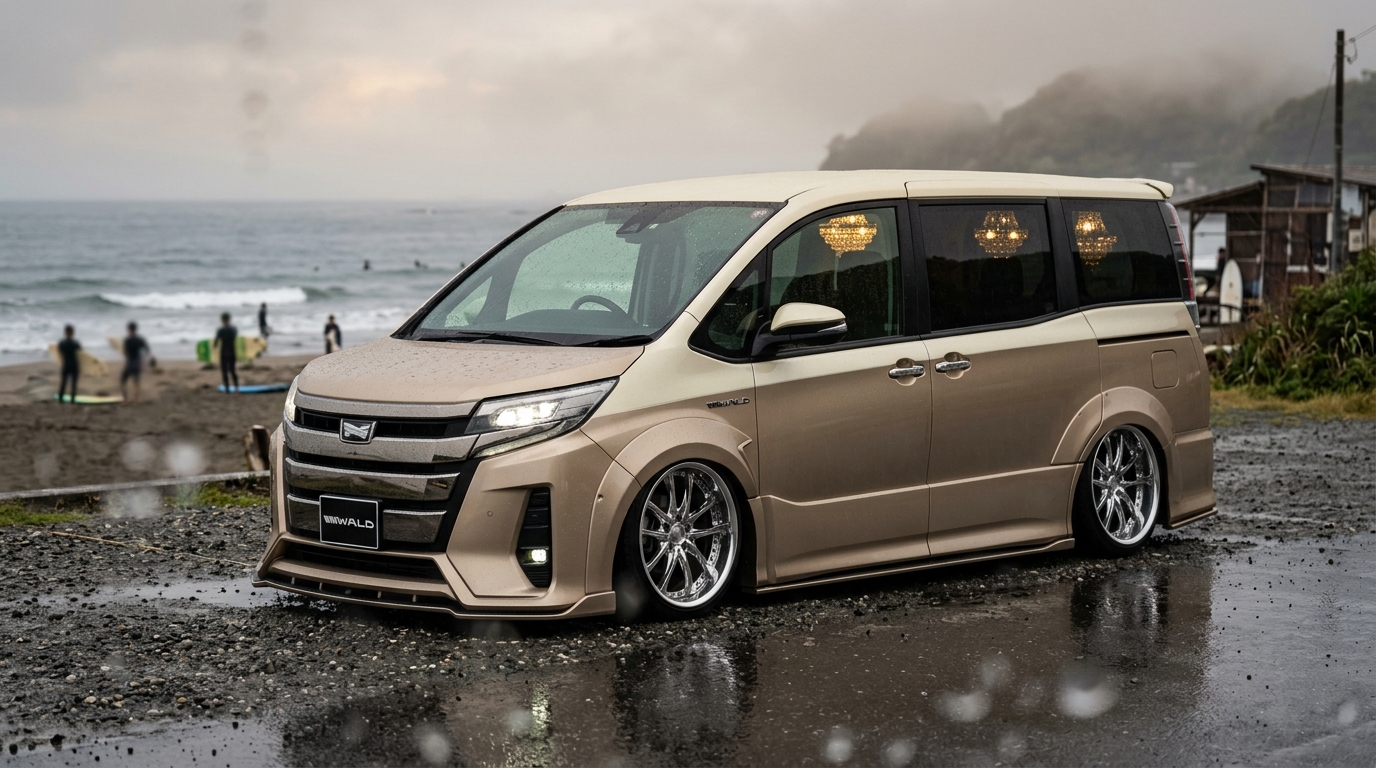 トヨタ ノア(3代目/R80) ホイール・タイヤサイズ表｜純正〜インチアップ〜ツライチ シネマティック