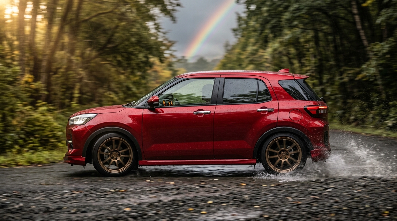 トヨタ ライズ_A200A_2019-(A200A) ホイール・タイヤサイズ表｜純正〜インチアップ〜ツライチ スタンス限界