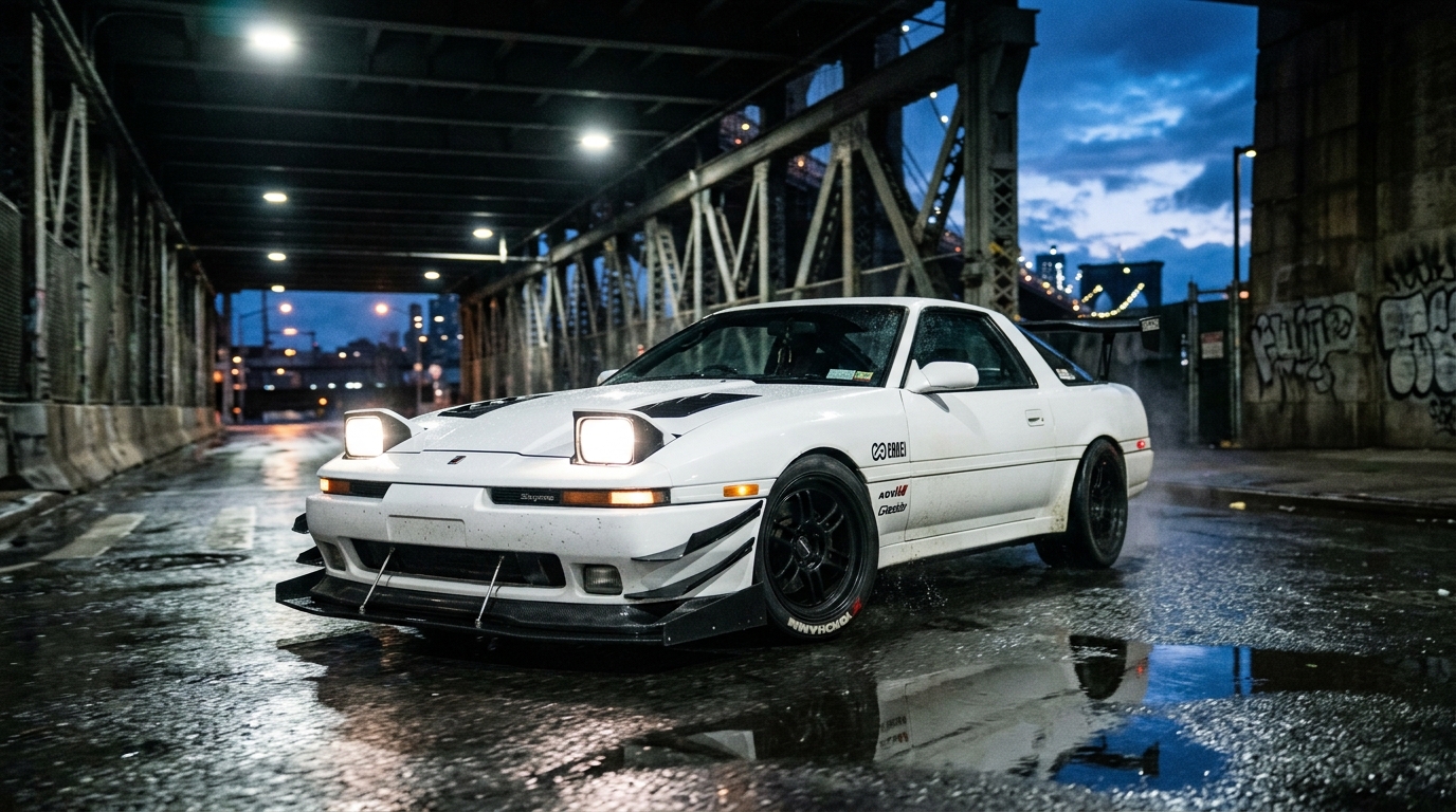 トヨタ スープラ(A70) ホイール・タイヤサイズ表｜純正〜インチアップ〜ツライチ スタンス限界