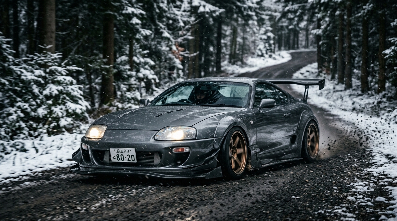 トヨタ スープラ(A80) ホイール・タイヤサイズ表｜純正〜インチアップ〜ツライチ アクション