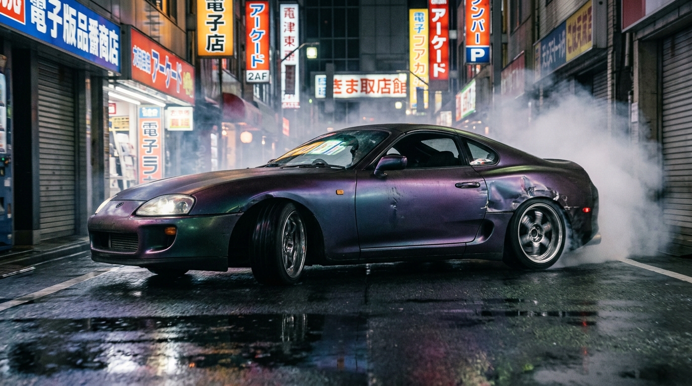 トヨタ スープラ(A80) ホイール・タイヤサイズ表｜純正〜インチアップ〜ツライチ カルチャー