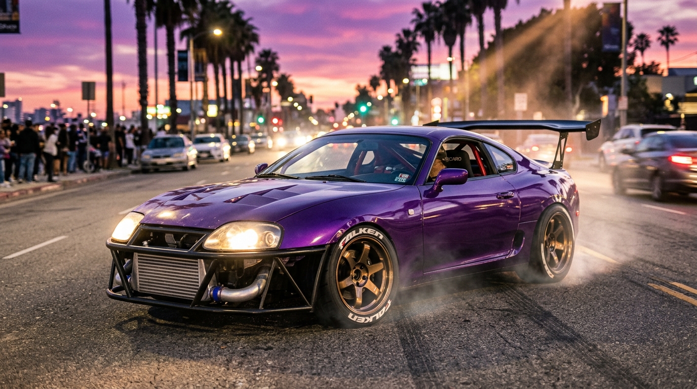 トヨタ スープラ(A80) ホイール・タイヤサイズ表｜純正〜インチアップ〜ツライチ スタンス限界