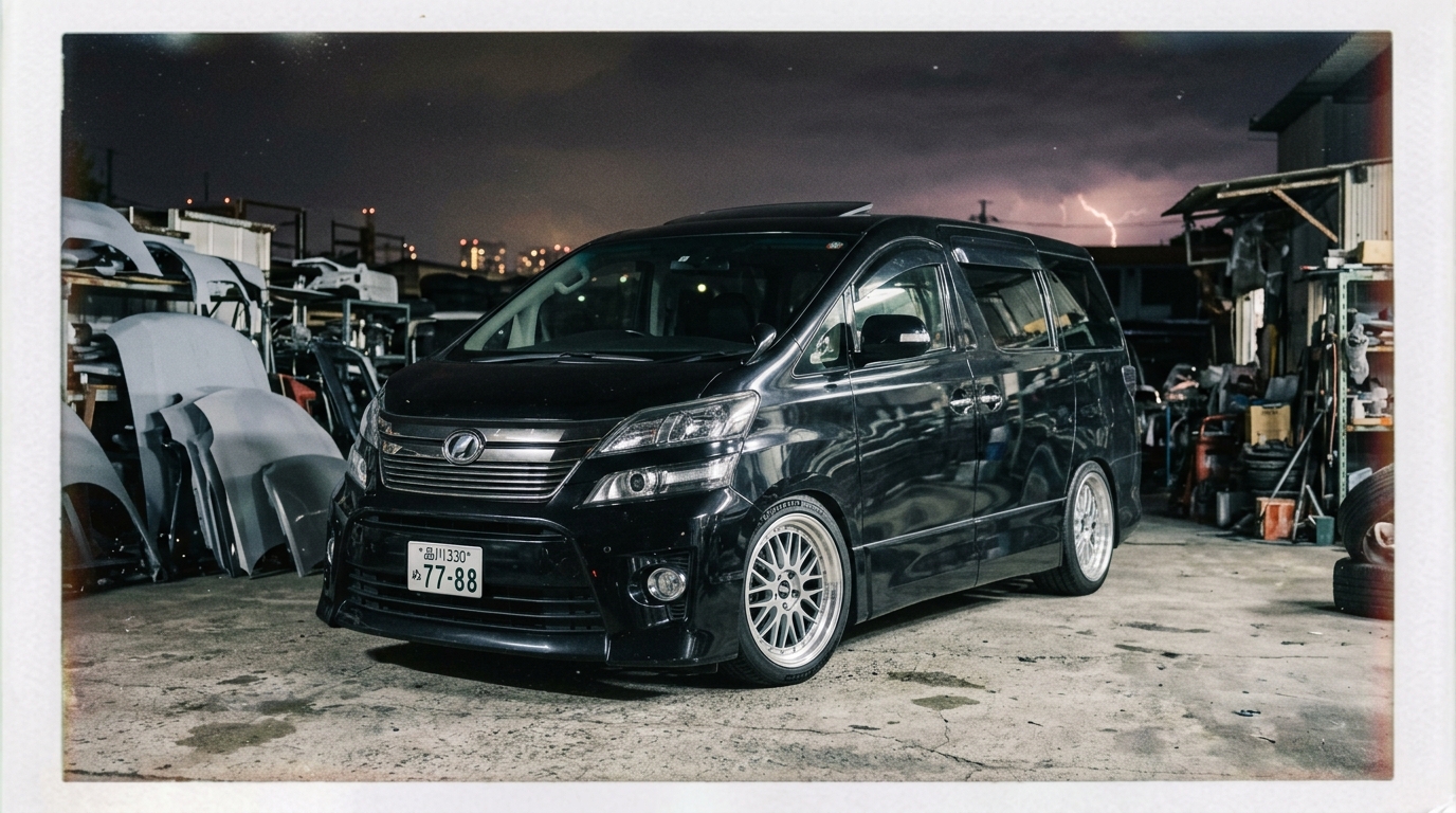 トヨタ ヴェルファイア(H20) ホイール・タイヤサイズ表｜純正〜インチアップ〜ツライチ シネマティック