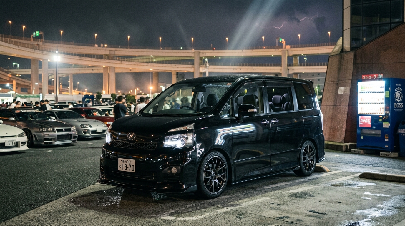 トヨタ ヴォクシー(2代目/R70) ホイール・タイヤサイズ表｜純正〜インチアップ〜ツライチ スタンス限界