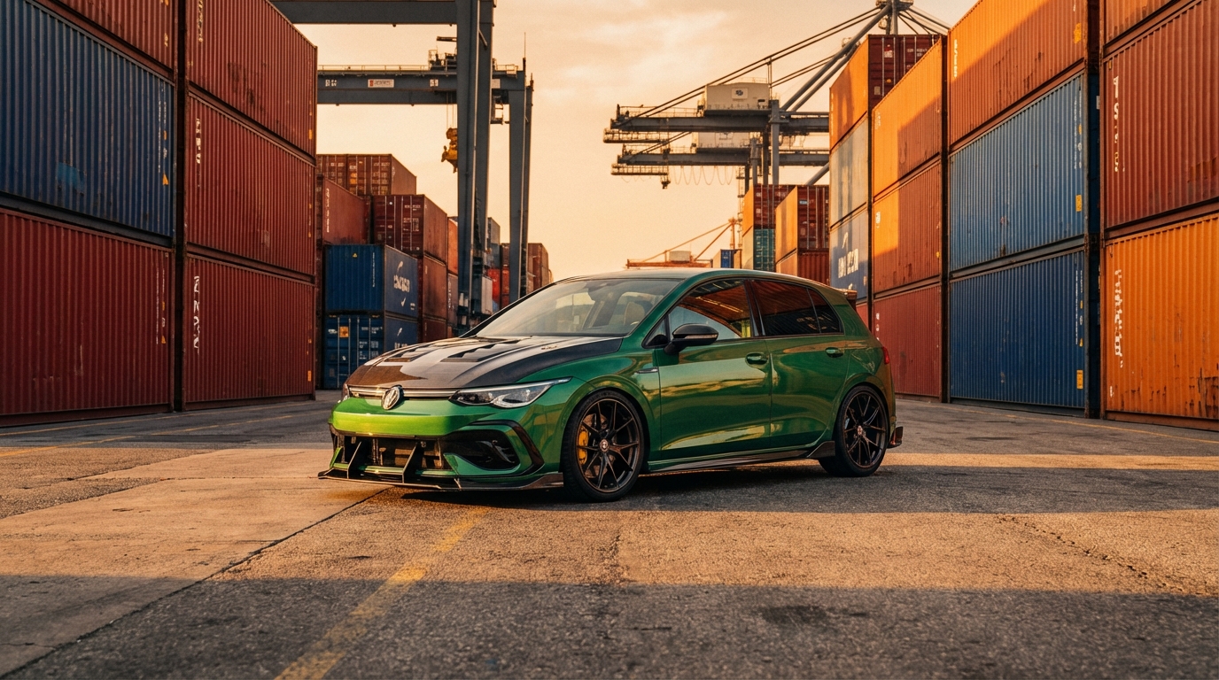 フォルクスワーゲン ゴルフ VIII(2021-) ホイール・タイヤサイズ表｜純正〜インチアップ〜ツライチ スタンス限界