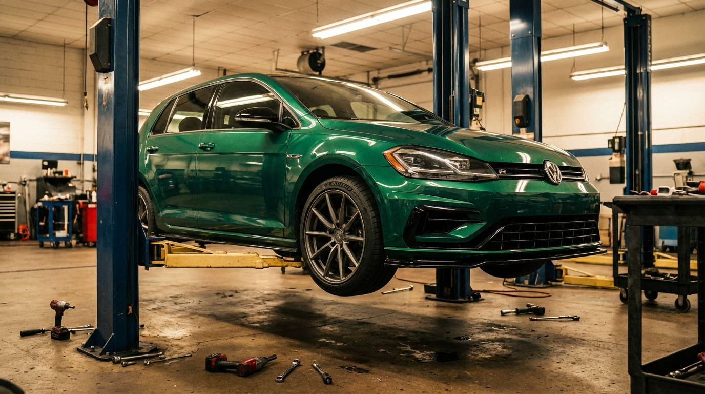 フォルクスワーゲン ゴルフR VII(2014-2021) ホイール・タイヤサイズ表｜純正〜インチアップ〜ツライチ アクション