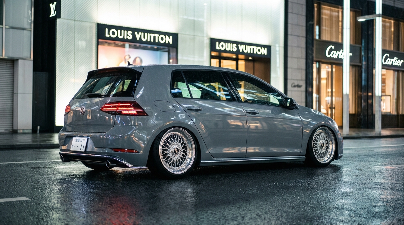 フォルクスワーゲン ゴルフR VII(2014-2021) ホイール・タイヤサイズ表｜純正〜インチアップ〜ツライチ カルチャー