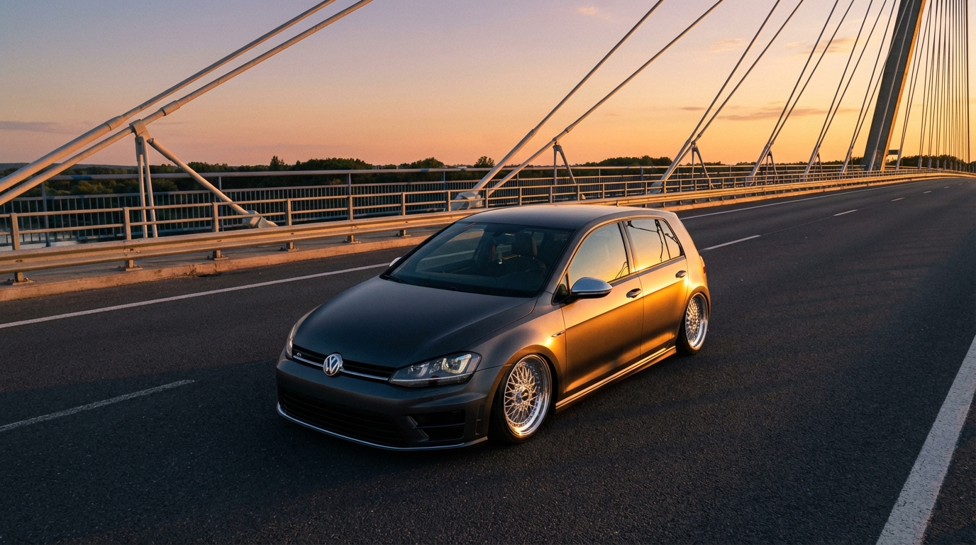 フォルクスワーゲン ゴルフR VII(2014-2021) ホイール・タイヤサイズ表｜純正〜インチアップ〜ツライチ シネマティック