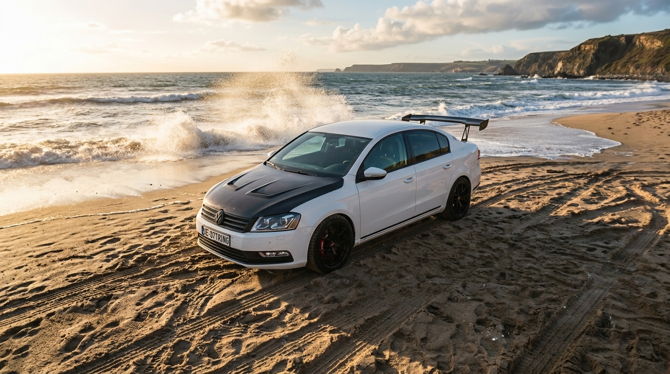 フォルクスワーゲン パサート(B7) ホイール・タイヤサイズ表｜純正〜インチアップ〜ツライチ シネマティック