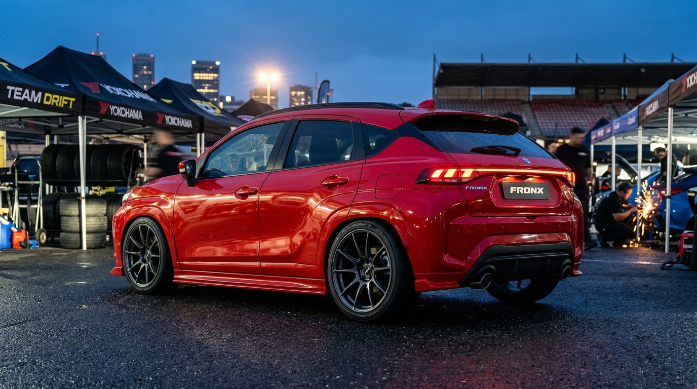 スズキ fronx 足回り詳細