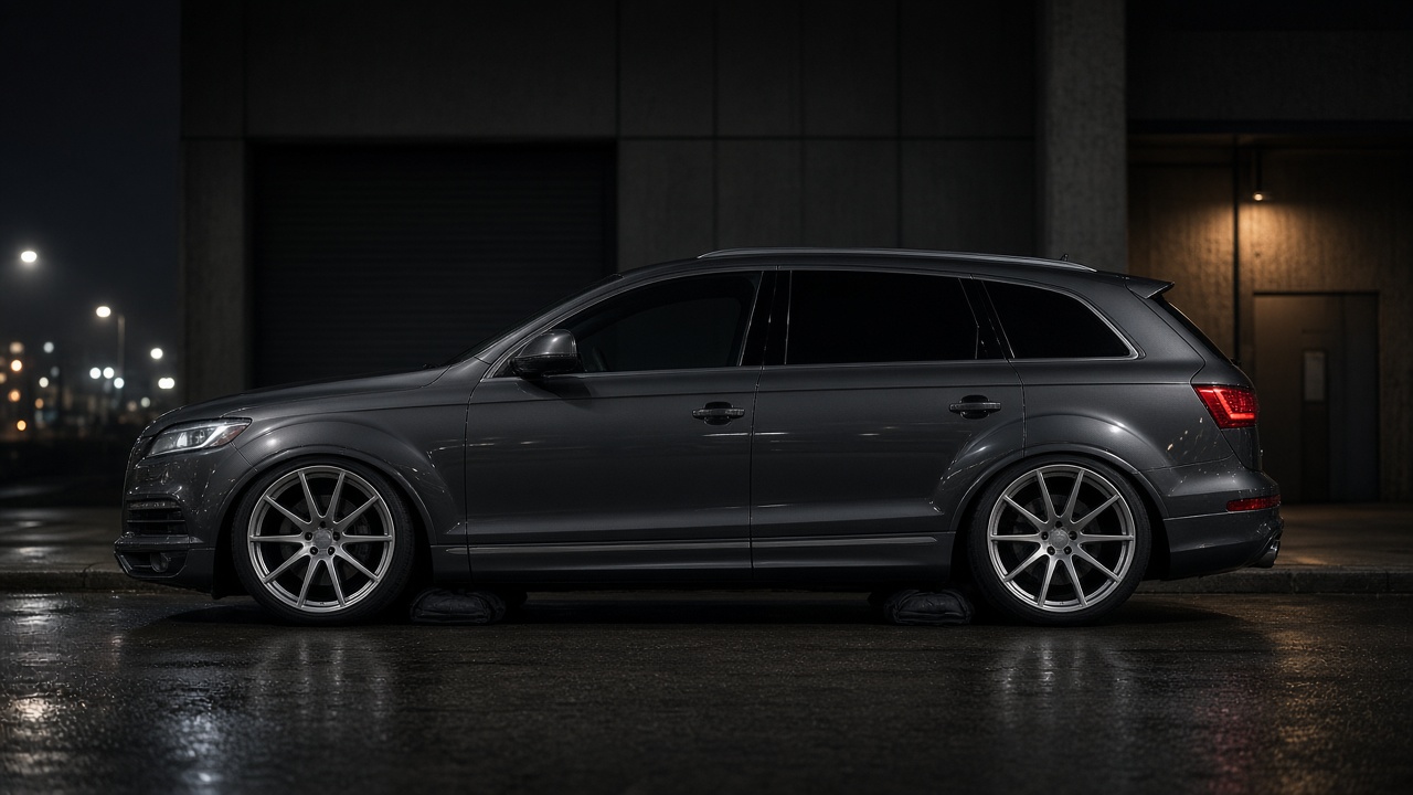 アウディ Q5 8R (2008-2016) タイヤ・ホイールサイズ一覧|PCD 5×112|純正〜インチアップ 真横