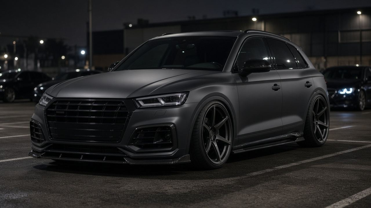 アウディ Q5(FY) タイヤ・ホイールの確認ポイント カスタム custom