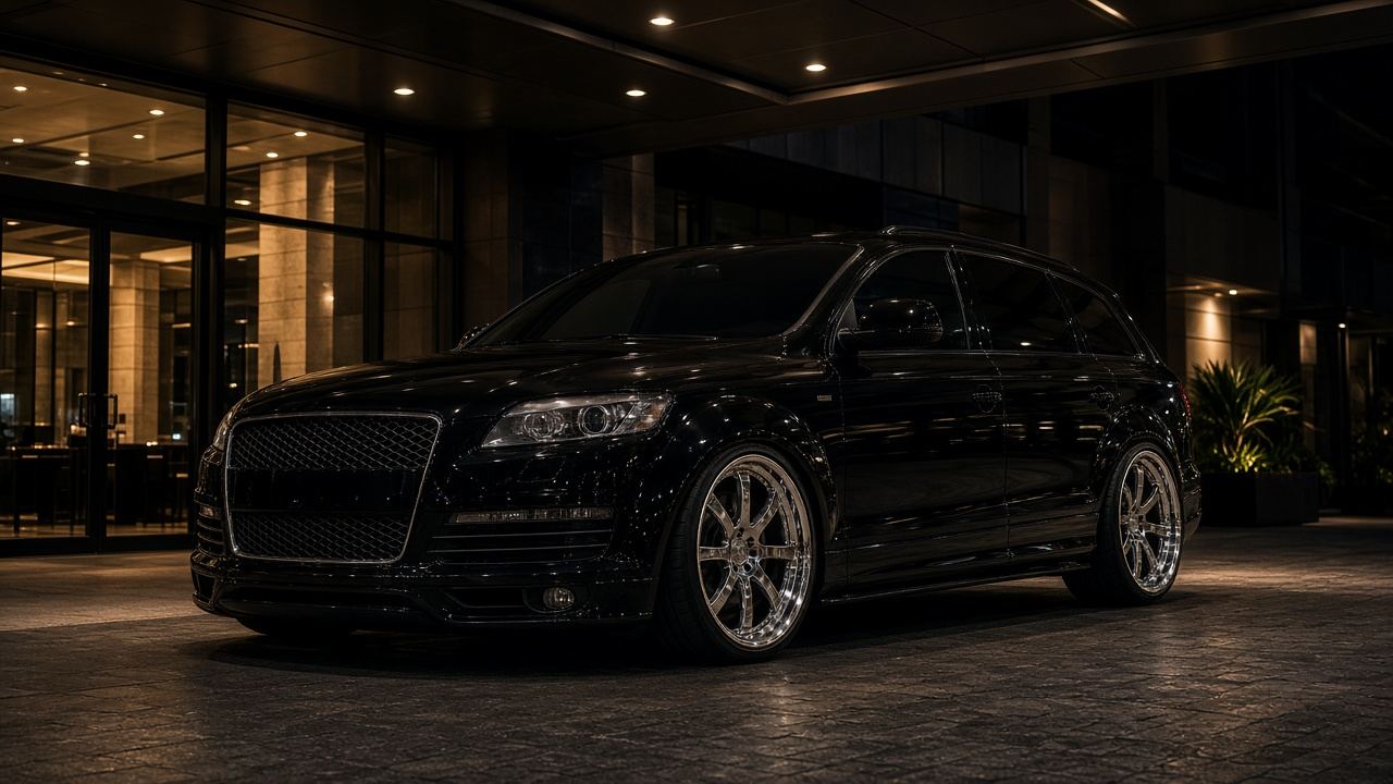 アウディ Q7（4L） タイヤ・ホイールの確認ポイント カスタム custom