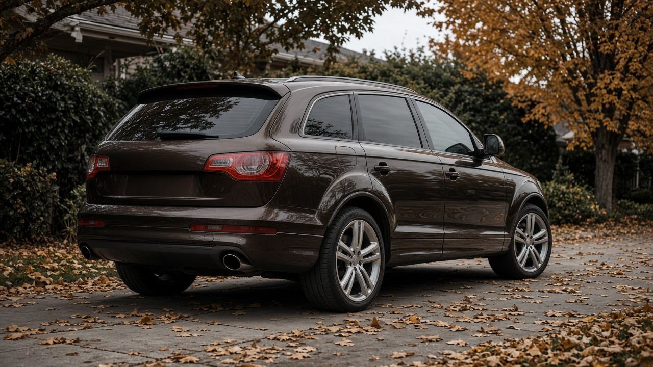 アウディ Q7（4L） タイヤ・ホイールの確認ポイント リア