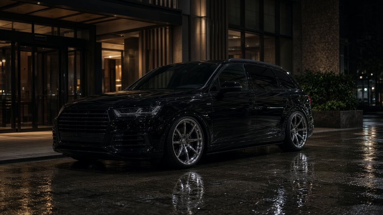 アウディ Q7(4M) タイヤ・ホイールの確認ポイント カスタム custom