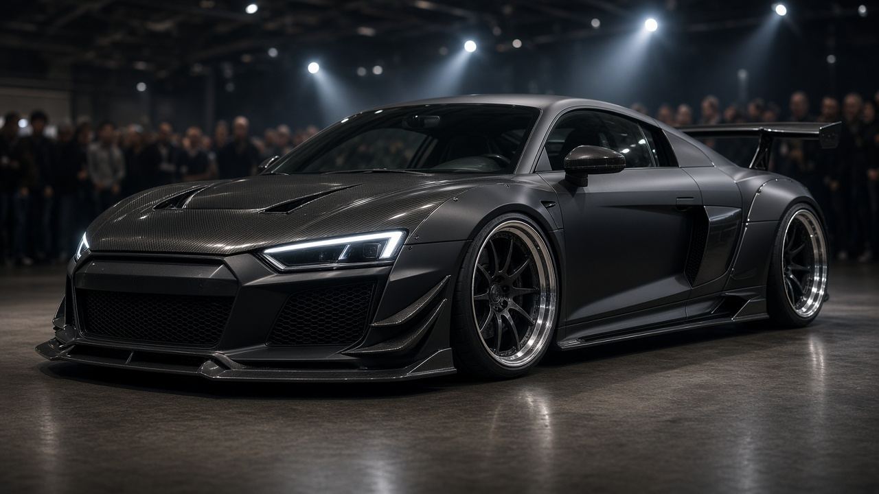 アウディ R8（4S） タイヤ・ホイールの確認ポイント カスタム custom