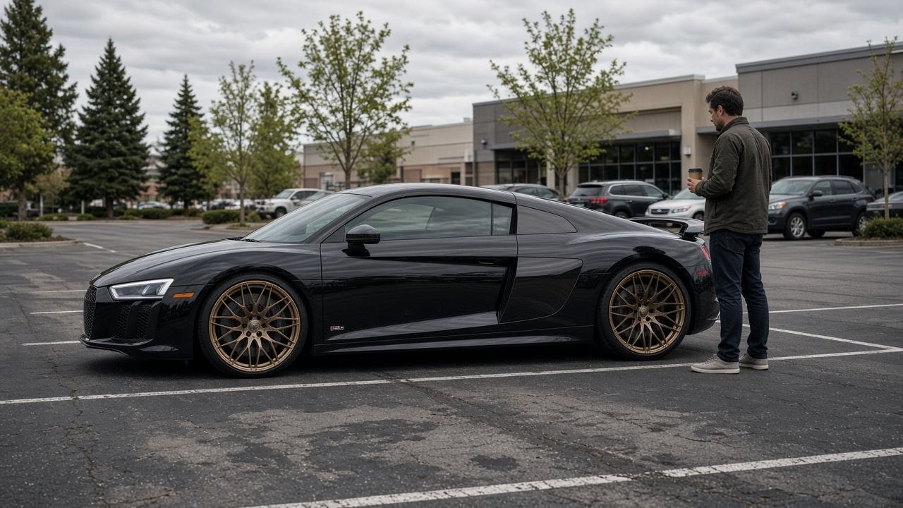 アウディ R8（4S） タイヤ・ホイールの確認ポイント 日常