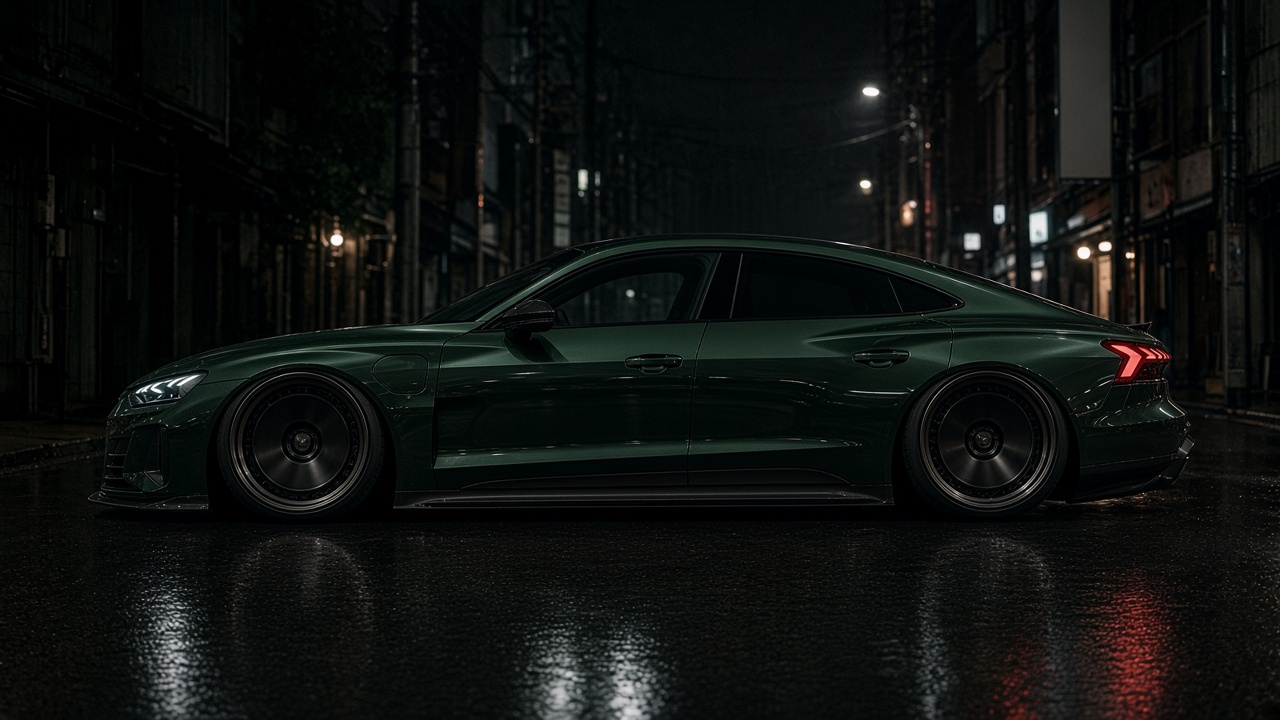 アウディ RS e-tron GT (22-) タイヤ・ホイールサイズ一覧｜PCD 5×112｜純正〜インチアップ 真横
