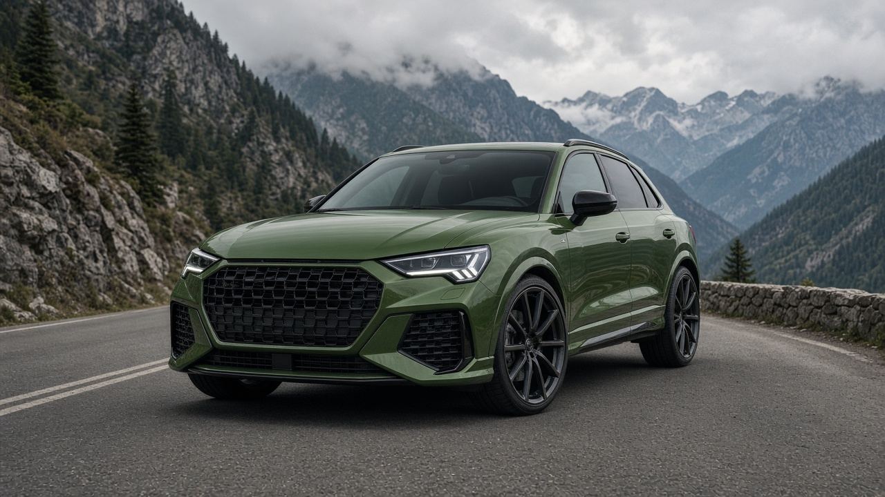 アウディ RS Q3(F3) タイヤ・ホイールの確認ポイント 前3/4