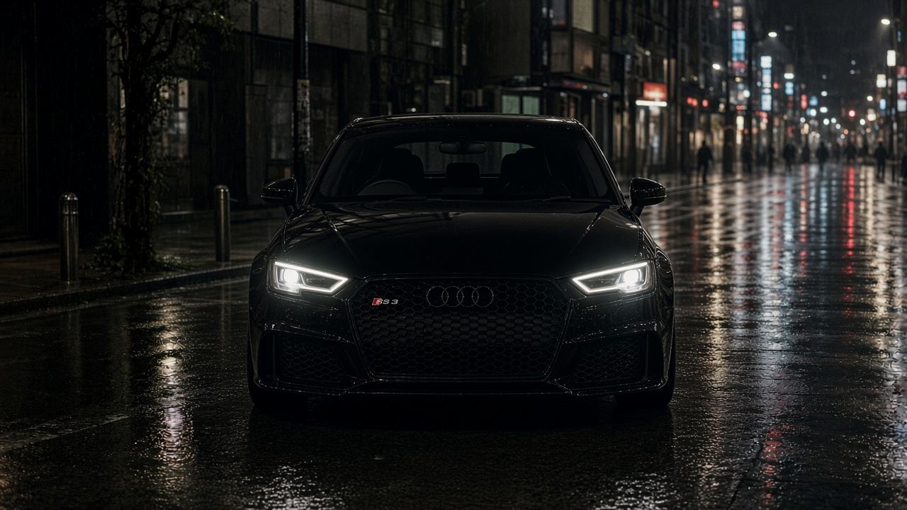 アウディ RS3(8V) タイヤ・ホイールの確認ポイント 正面