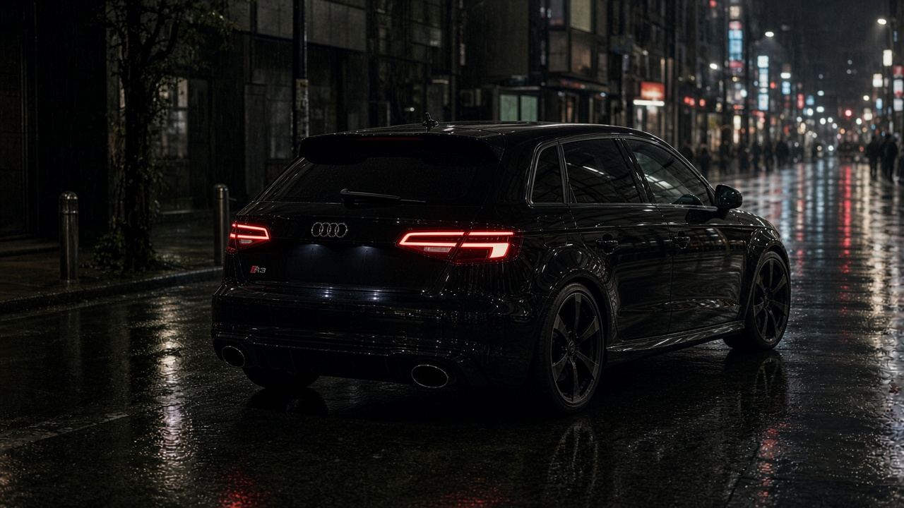 アウディ RS3(8V) タイヤ・ホイールの確認ポイント リア