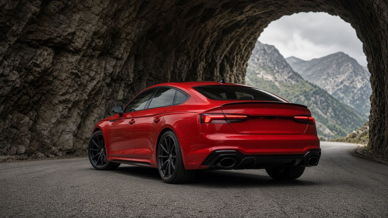 アウディ RS5(F5) タイヤ・ホイールの確認ポイント リア