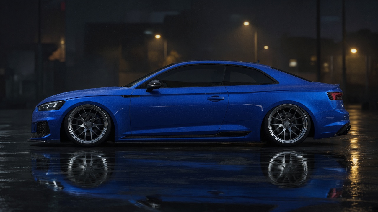 アウディ RS5 (F5/18-) タイヤ・ホイールサイズ一覧｜PCD 5×112｜純正〜インチアップ 真横