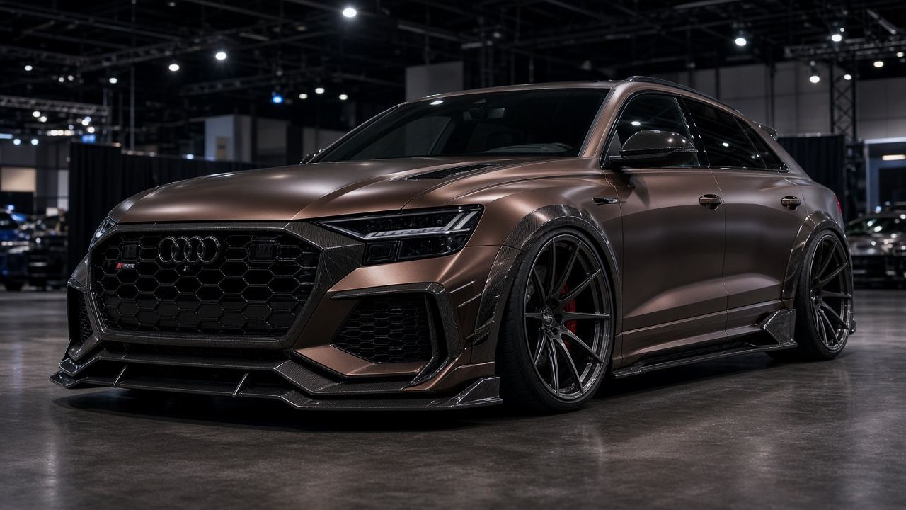 アウディ RS Q8(F1) タイヤ・ホイールの確認ポイント カスタム custom