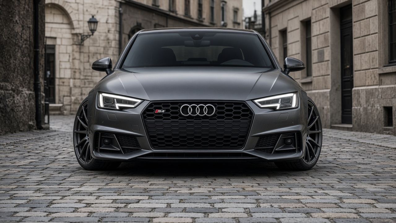 アウディ S4(8W) タイヤ・ホイールの確認ポイント 正面