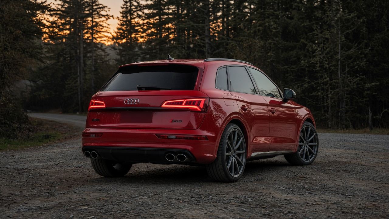 アウディ SQ5(FY) タイヤ・ホイールの確認ポイント リア