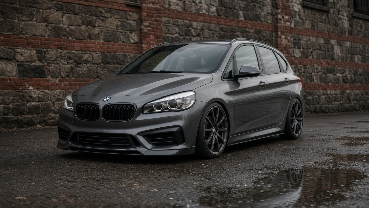 BMW 2シリーズ アクティブツアラー(F45) ホイール・タイヤサイズ表｜純正〜インチアップ〜ツライチ 正面