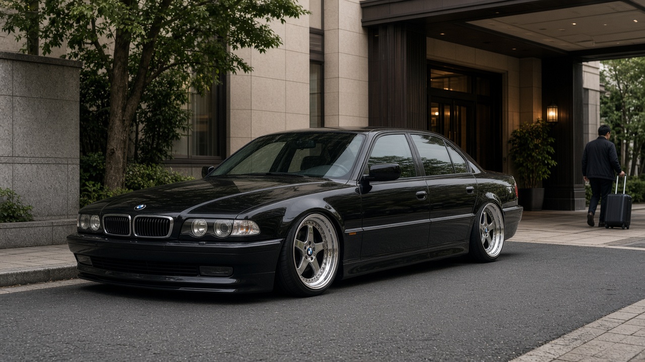 BMW 7シリーズ(E38) ホイール・タイヤサイズ表｜純正〜インチアップ〜ツライチ 日常