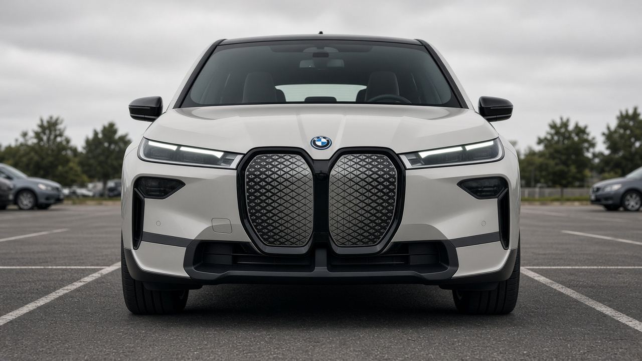 BMW iX（I20） タイヤ・ホイールの確認ポイント 正面