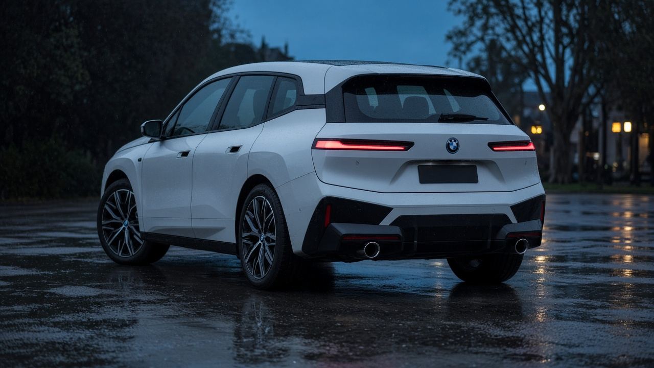 BMW iX（I20） タイヤ・ホイールの確認ポイント リア